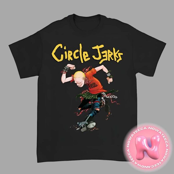 Circle Jerks Descendents Limited Merch Tee For 2024 North American Tour Unisex T-Shirt