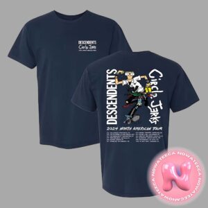 Circle Jerks Descendents North American Tour 2024 Merch Two Sides Unisex T-Shirt