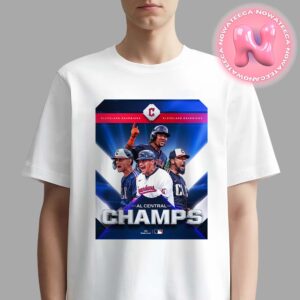 Cleveland Guardians Has Been Winner The AL Central Division Champions MLB 2024 Season Unisex T-Shirt