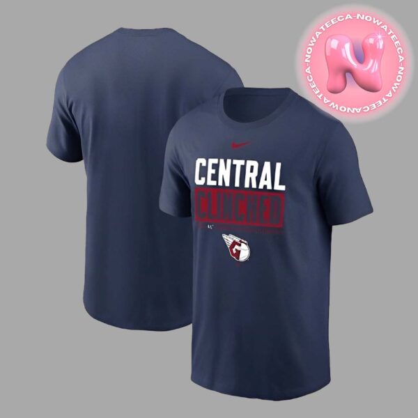 Cleveland Guardians Nike 2024 AL Central Division Champions Season 2024 MLB Unisex T-Shirt