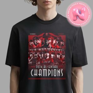 Cleveland Guardians Wins The AL Central Division Champions MLB 2024 Unisex T-Shirt