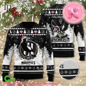 Collingwood Magpies Premiers 2024 Ugly Sweater Gift For Men And Women