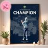 Congrats To Team USA Has Been Winner The 2024 President Cup Champions Home Decor Poster Canvas