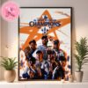 Baltimore Orioles Has Been Clinched Back To Back The 2024 MLB Postseason Home Decor Poster Canvas