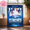 Congrats Shohei Ohtani From Los Angeles Dodger Is The Founder Of The 50 50 Club With 50 HR And 50 SB In On Season Home Decor Poster Canvas