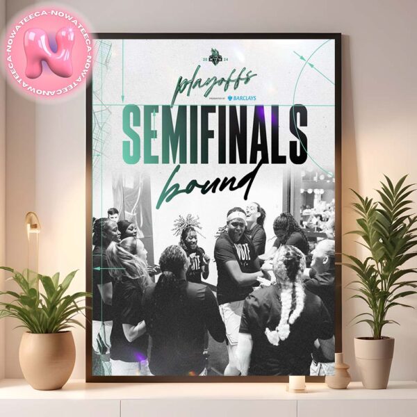 Congrats To New York Liberty Has Been Advanced To Semi Finals Bound Playoff NBA 2024 Home Decor Poster Canvas