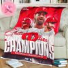 Congrats To Philadelphia Phillies Has Been Winner The National League East Champions MLB 2024 Blanket