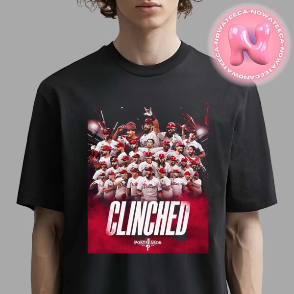 Congrats To Philadelphia Phillies Has Been Clinched To The Post Season 2024 MLB On October Unisex T-Shirt