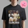 2024 MLB Postseason San Diego Padres Clinched Fight For The Faithful Unisex T-Shirt