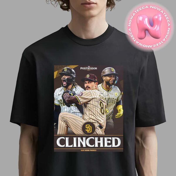 Congrats To San Diego Padres Has Been Clinched 2024 MLB Postseason Unisex T-Shirt