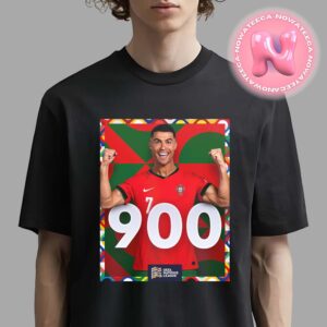 Congratulations Cristiano Ronaldo For Reaching 900 Goals In His Career Unisex T-Shirt