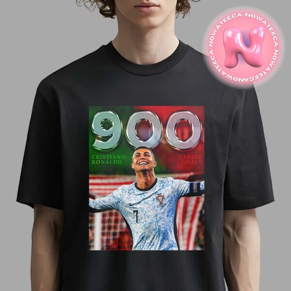 Cristiano Ronaldo 900 Goals Legend Of History Unisex T-Shirt