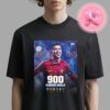 Cristiano Ronaldo Becomes The Firts Player Ever In The History Of Football To Score 900 Goals Unisex T-Shirt