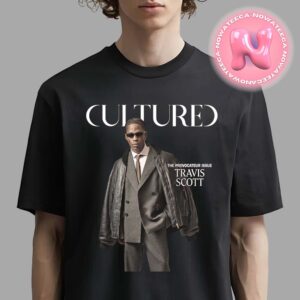 Cultured The Provocateur Issue Travis Scott 2024 Unisex T-Shirt