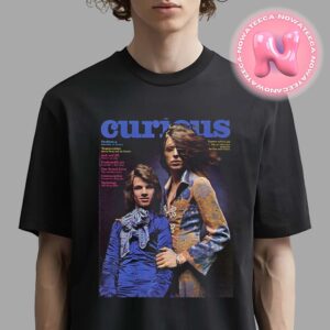 Curious 1971 Bowie Magazine Covers Number 19 Price 40p The Sex Education For Men And Women Unisex T-Shirt