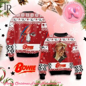 David Bowie Face Ugly Sweater Gift For Men And Women