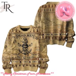 Dead Men Tell No Tales Pirates of the Caribbean Ugly Sweater Gift For Men And Women