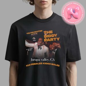 Diddy Party Invitation Puff Daddy P Diddy The Diddler Party Time Lebron James No Party Like a Diddy Party Unisex T-Shirt