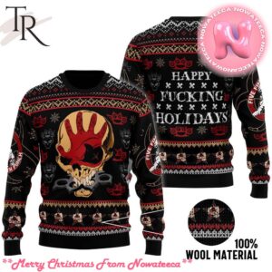 Five Finger Death Punch Happy Fucking Holidays Ugly Sweater Gift For Men And Women