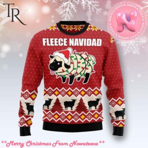 Fleece Navidad Ugly Christmas Sweater Gift For Men And Women