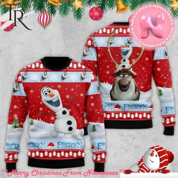 Frozen Disney Ugly Christmas Sweater Gift For Men And Women