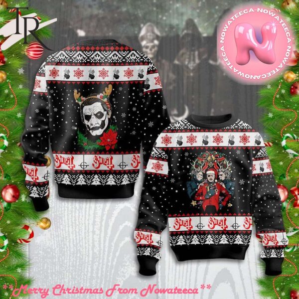 Ghost Band Ugly Sweater Gift For Men And Women