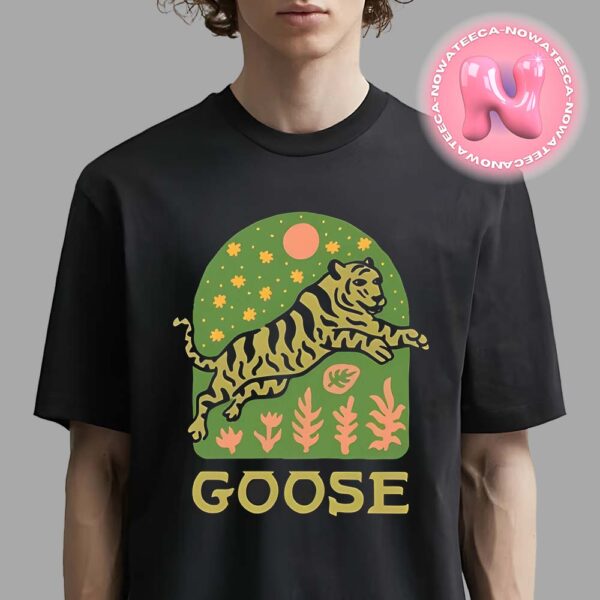 Goose The Band On Tour September 2024 Tiger Event Shirt Unisex T-Shirt