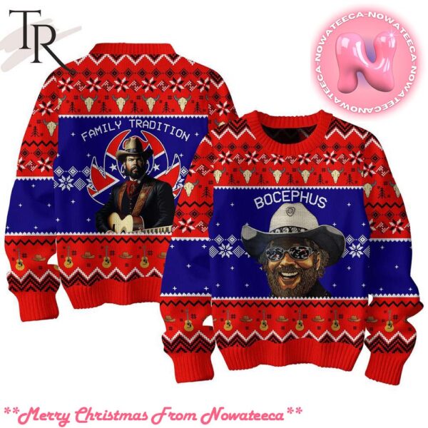 Hank Williams Jr Family Tradition Ugly Sweater Gift For Men And Women