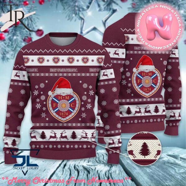 Heart of Midlothian FC Ugly Sweater Gift For Men And Women