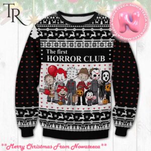 Horror Club Ugly Sweater Gift For Men And Women