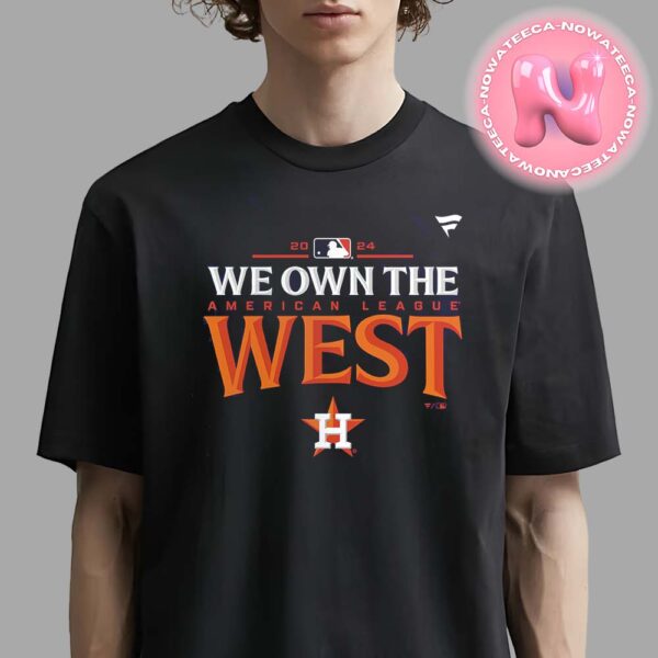 Houston Astros 2024 AL West Division Champions MLB Unisex T-Shirt