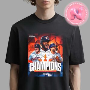 Houston Astros Wins The Al West Division Champions 2024 MLB Unisex T-Shirt