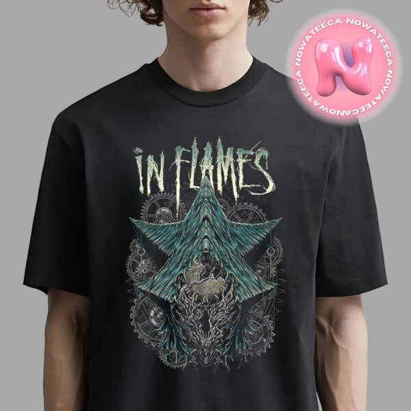 In Flames The Wheels Turn Unisex T-Shirt