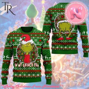 In My Grinch Era Ugly Christmas Sweater Gift For Men And Women