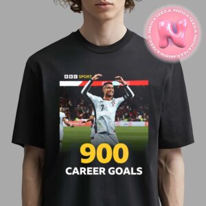 Incredible 900 Career Goals For Cristiano Ronaldo In His History Unisex T-Shirt