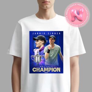 Jannik Sinner Has Been Winner The Mens Singles Champion Us Open 2024 Unisex T-Shirt