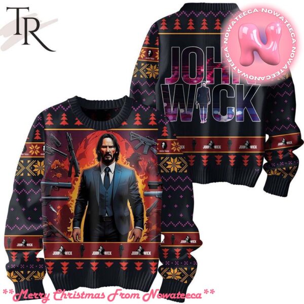 John Wick Baba Yaga Ugly Sweater Gift For Men And Women