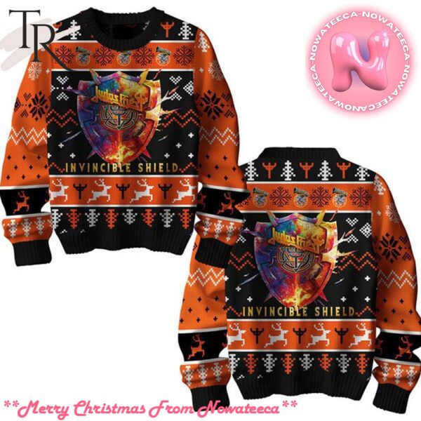 Judas Priest Invincible Shield Ugly Sweater Gift For Men And Women