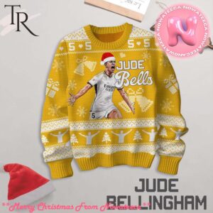 Jude Bellingham Ugly Christmas Sweater Gift For Men And Women