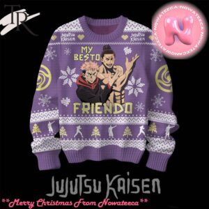 Jujutsu Kaisen My Besto Friendo Ugly Sweater Gift For Men And Women