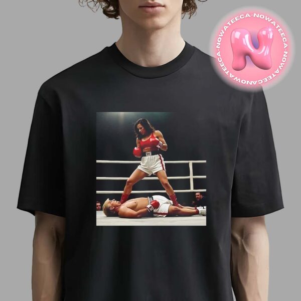 Kamala Harris Knockout Donald Trump For President Of American 2024 Unisex T-Shirt