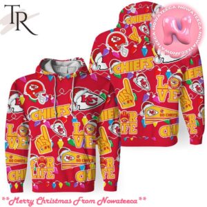 Kansas City Chiefs Ugly Christmas 3D Unisex Hoodie Gift For Men And Women