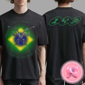 Katy Perry 143 New Album In Rio Two Sides Unisex T-Shirt