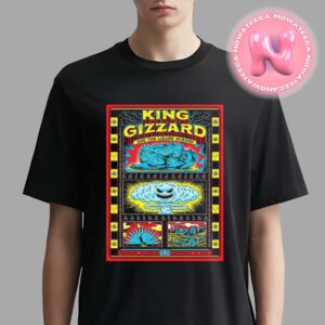 King Gizzard And The Lizard Wizard Concert Live Show Muisc Poster For The Factory In St Louis Mo On September 5th 2024 Unisex T-Shirt