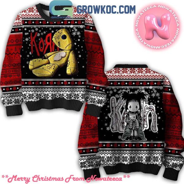 Korn True Rock Falling Away From Me Ugly Christmas Sweater Gift For Holiday