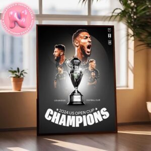 LAFC Are Winners The 2024 Us Open Cup Champions Home Decor Poster Canvas