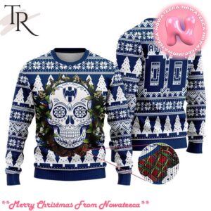 LIGA MX CF Monterrey Special Sugar Skull Christmas Ugly Sweater Gift For Men And Women