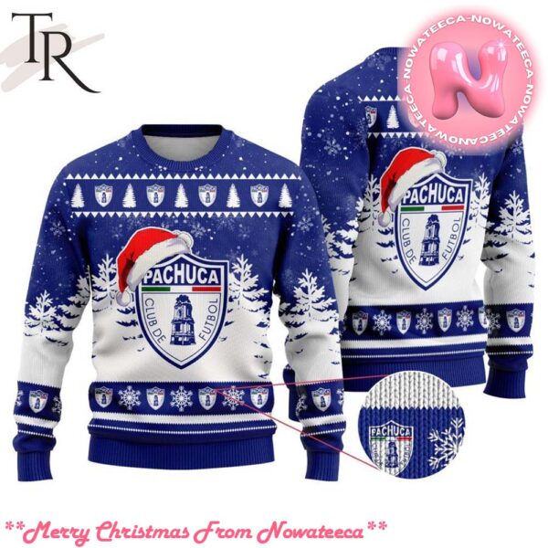 LIGA MX CF Pachuca Special Christmas Ugly Sweater Design Gift For Men And Women