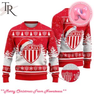 LIGA MX Club Necaxa Special Christmas Ugly Sweater Design Gift For Men And Women