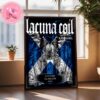 Lacuna Coil With Special Guest Blind Channel Live Show Concert Poster For Academy In Dublin On October 16th 2024 Home Decor Poster Canvas